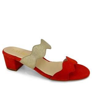 NEW LALISA women's bella sandals in red